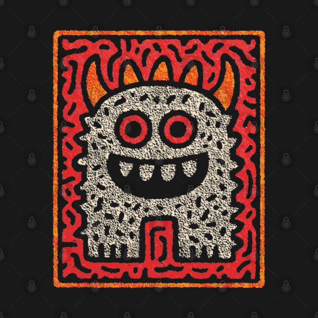 Street Art Monster | The Expressive Doodle Creature by TuncGK