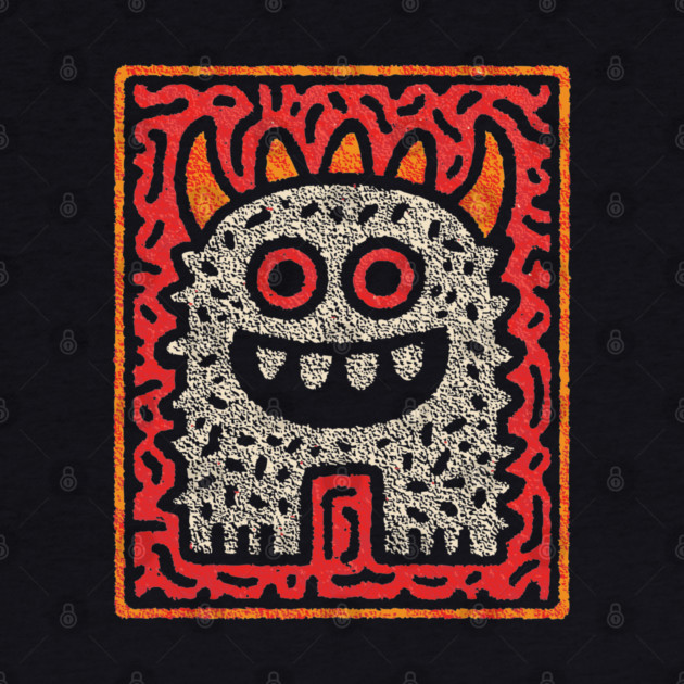 Street Art Monster | The Expressive Doodle Creature by TuncGK