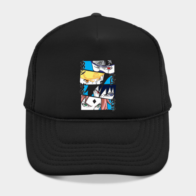 Naruto Team 7 Intense Eyes Panel by Otaku Vibes