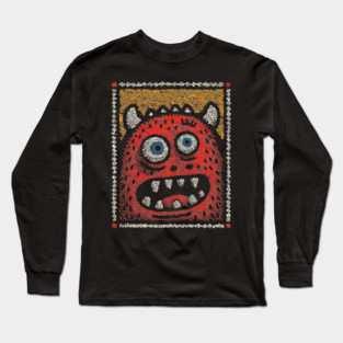 Manic Monster | The Wild-Eyed Gremlin Long Sleeve T-Shirt