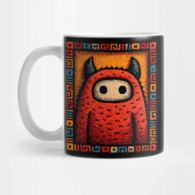 Geometric Monster | The Art Deco Guardian by TuncGK