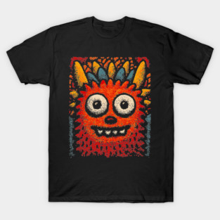 Goofy Toothy Monster | The Happy Little Beast T-Shirt