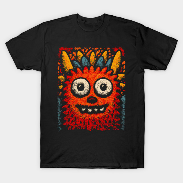 Goofy Toothy Monster | The Happy Little Beast T-Shirt by TuncGK