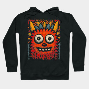 Goofy Toothy Monster | The Happy Little Beast Hoodie