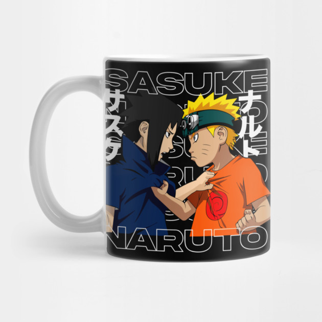 Naruto vs Sasuke Face Off by Otaku Vibes