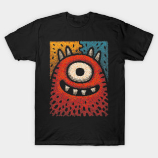 Friendly Cyclops Monster | A Whimsical One-Eyed Creature T-Shirt
