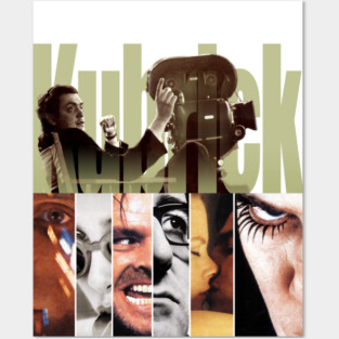Stanley Kubrick Collage Portrait Posters and Art