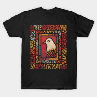 Sacred Dove | Medieval Stained Glass T-Shirt