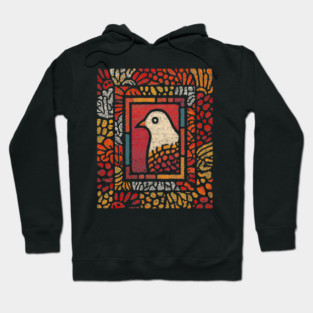 Sacred Dove | Medieval Stained Glass Hoodie