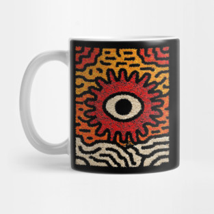 Primal Sun God | The Cosmic Eye Tapestry Mug