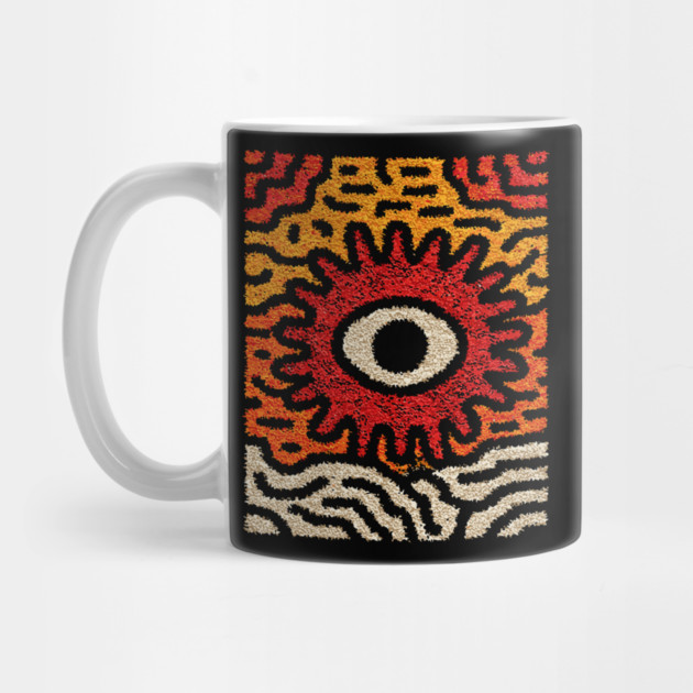 Primal Sun God | The Cosmic Eye Tapestry by TuncGK