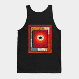 Cosmic Radiation | Abstract Geometric Art Tank Top