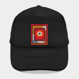 Cosmic Radiation | Abstract Geometric Art Hat