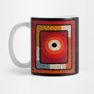 Cosmic Radiation | Abstract Geometric Art Mug