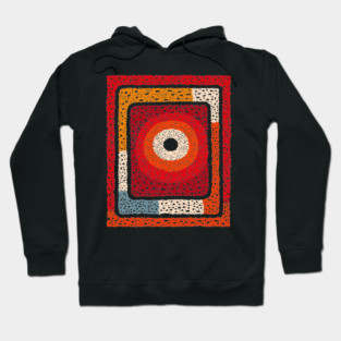 Cosmic Radiation | Abstract Geometric Art Hoodie