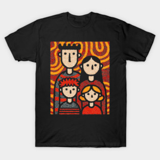 Autumn Family Portrait | The Thanksgiving Decor T-Shirt