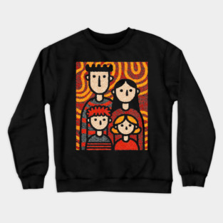 Autumn Family Portrait | The Thanksgiving Decor Crewneck Sweatshirt