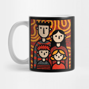 Autumn Family Portrait | The Thanksgiving Decor Mug