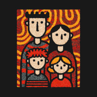 Autumn Family Portrait | The Thanksgiving Decor T-Shirt