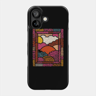 Winter Solstice | The Hopeful Sun Tapestry Phone Case