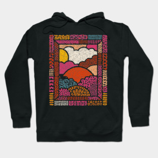 Winter Solstice | The Hopeful Sun Tapestry Hoodie