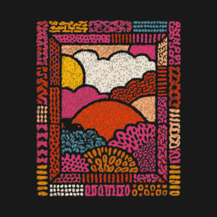 Winter Solstice | The Hopeful Sun Tapestry T-Shirt