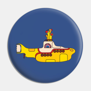 Beatles Yellow Submarine Pin