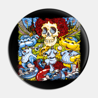 Dead and Company - Wrigley Field, Chicago, IL, 6-14-2019 (Live) Pin