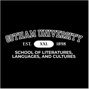 Gotham University School of Literature Posters and Art