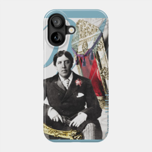Oscar Wilde Collage Portrait Phone Case