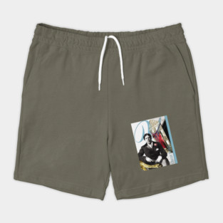 Oscar Wilde Collage Portrait Shorts