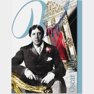 Oscar Wilde Collage Portrait Posters and Art