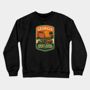 Georgia Sweet Rides Crewneck Sweatshirt