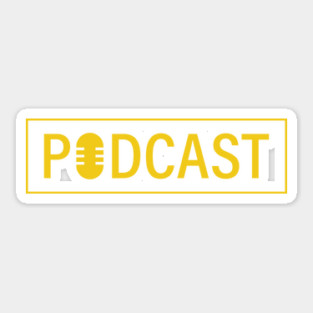 PODCAST Sticker