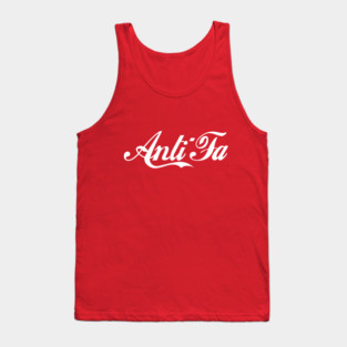 ANTI-FA Red Tank Top