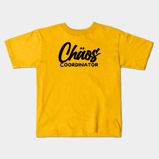 CHOAS COORDINATOR Kids T-Shirt by Fabrik