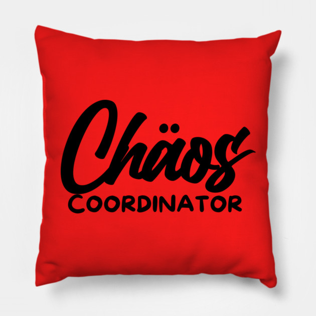CHOAS COORDINATOR Pillow by Fabrik