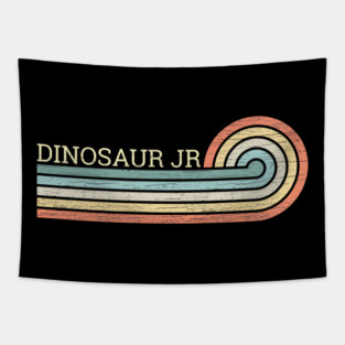 Dinosaur jr // retro minimalist Tapestry
