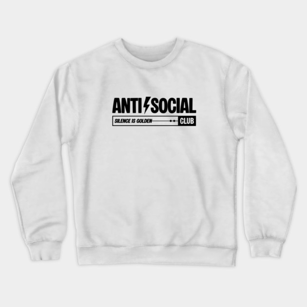 ANTI-SOCIAL CLUB Crewneck Sweatshirt by Fabrik