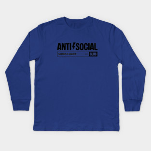 ANTI-SOCIAL CLUB Kids Long Sleeve T-Shirt