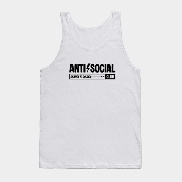 ANTI-SOCIAL CLUB Tank Top by Fabrik