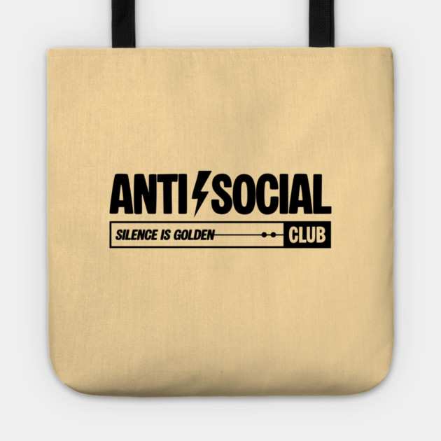ANTI-SOCIAL CLUB Tote by Fabrik