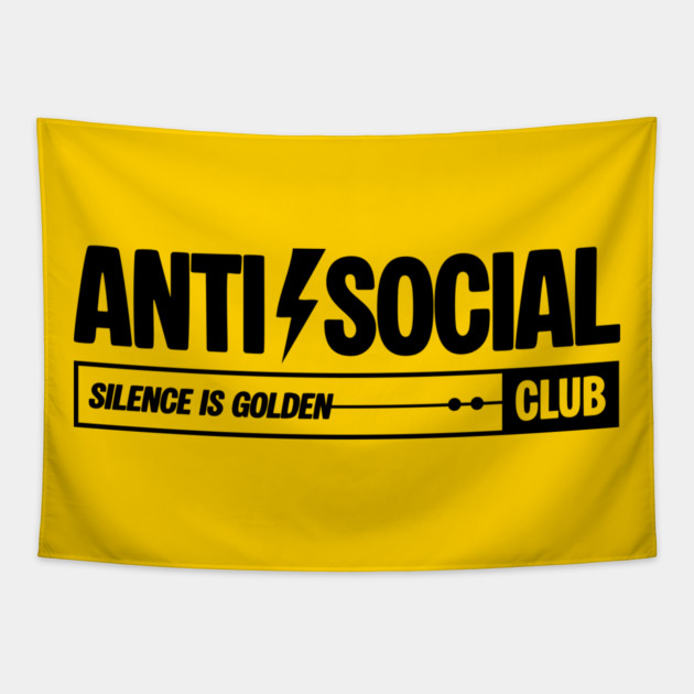 ANTI-SOCIAL CLUB Tapestry by Fabrik