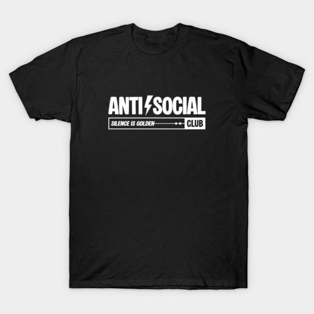 ANTI-SOCIAL CLUB T-Shirt by Fabrik