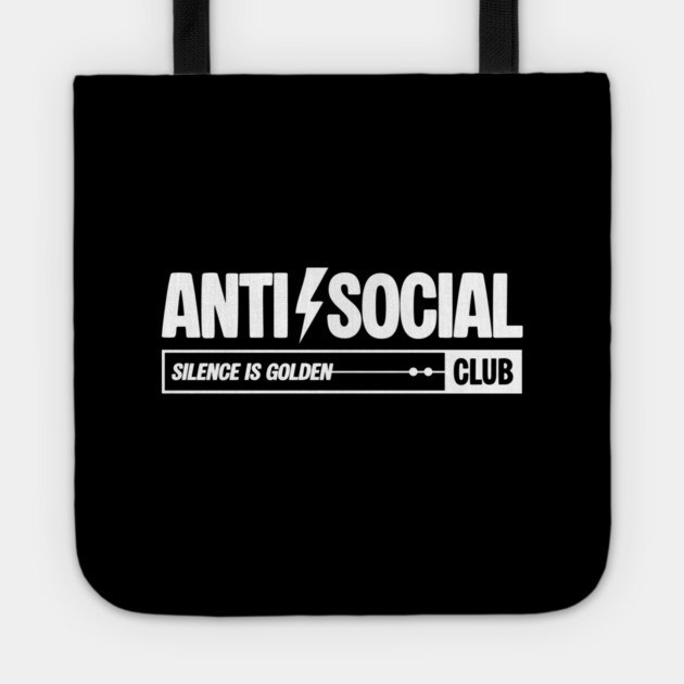 ANTI-SOCIAL CLUB Tote by Fabrik