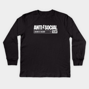 ANTI-SOCIAL CLUB Kids Long Sleeve T-Shirt