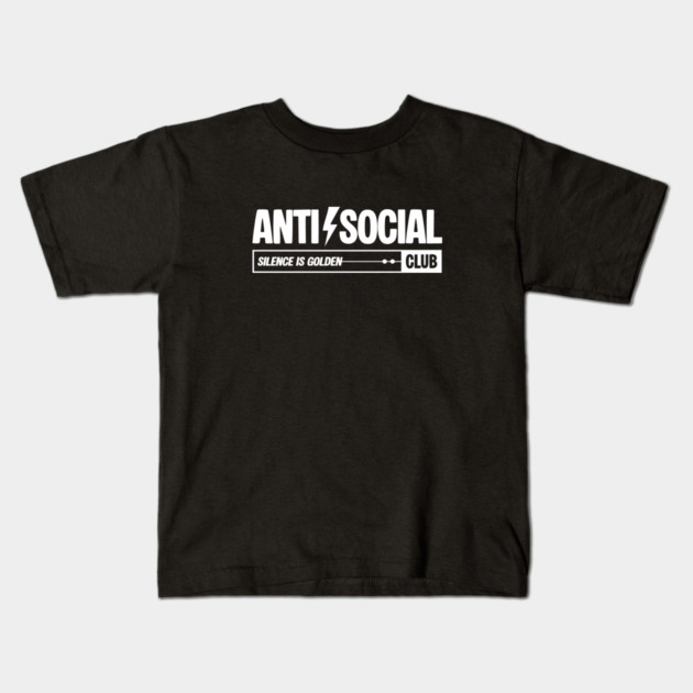ANTI-SOCIAL CLUB Kids T-Shirt by Fabrik