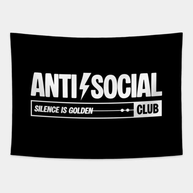 ANTI-SOCIAL CLUB Tapestry by Fabrik
