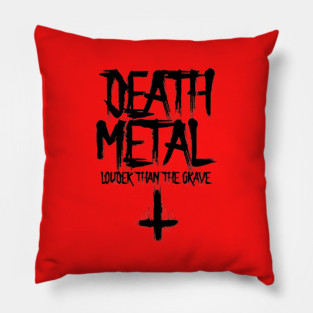 DEATH METAL Pillow