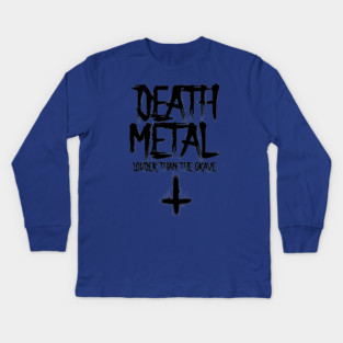 DEATH METAL Kids Long Sleeve T-Shirt